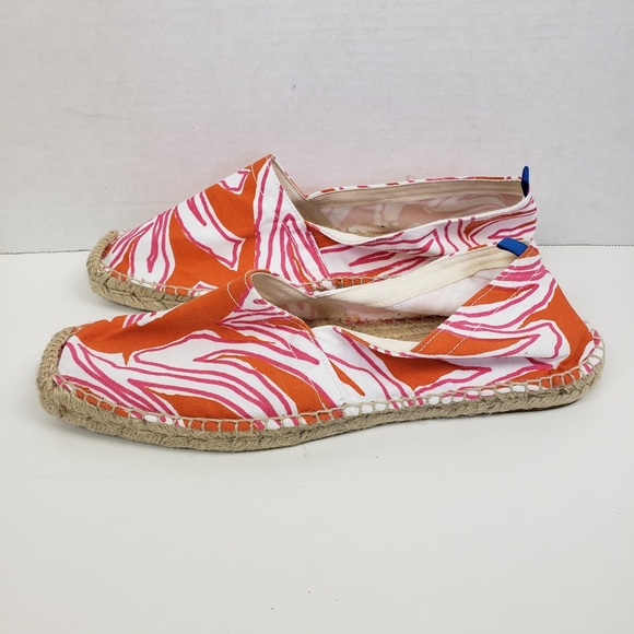Haus of Assembly Pink Orange Jute Espadrilles EU40 - Picture 5 of 10